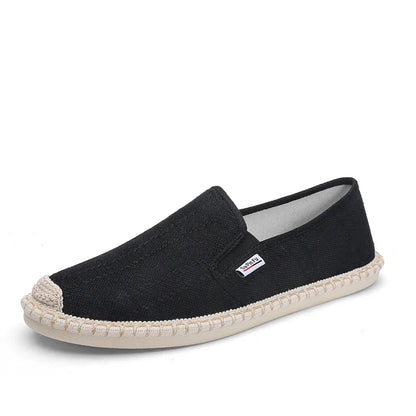 Espadrilles Homme Toile – Slip-On Uni Respirant