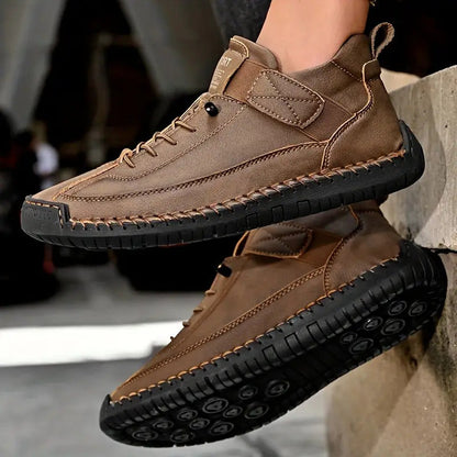 FlexiWalk™ – Bottines Artisanales Souples & Antidérapantes
