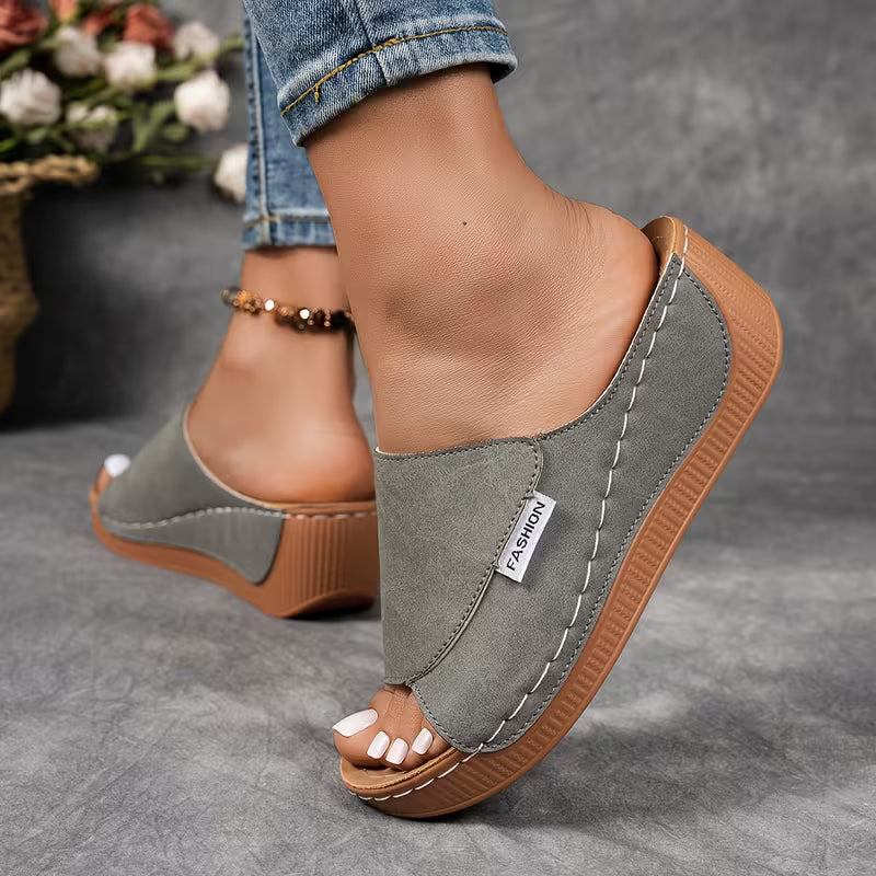 Sandales Compensées Ultra Confort